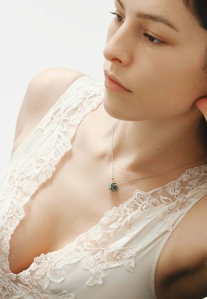 Aristocrazy, CHARM PIEDRA DE NACIMIENTO DICIEMBRE  CON TURQUESA AZUL - Colgante - gold-coloured
