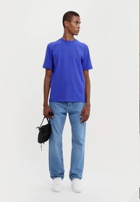 PS Paul Smith HAPPY REGULAR FIT - Lihtne T-särk - blues