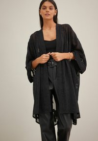 Next LONGLINE KIMONO COVER-UP - Nyári dzseki - black burnout