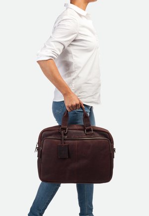 Burkely FUNDAMENTALS ANTIQUE AVERY 15.6 inch - Laptoptas - brown