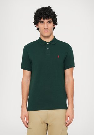 THE ICONIC MESH POLO SHIRT - Polokošeľa - college green