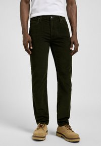 Lee RIDER - Vaqueros slim fit - olive_night