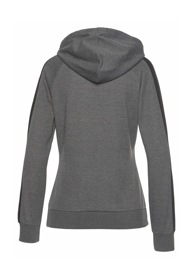 Bench Hoodie anthrazit-meliert-schwarz/anthracite Zalando