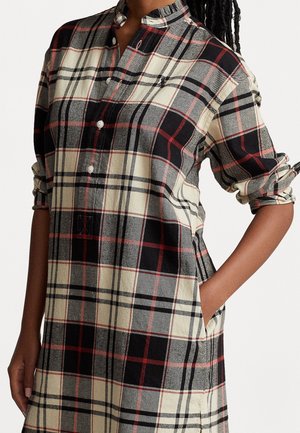 Shirt dress - black