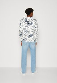 Antony Morato HOODIE REGULAR FIT WITH EMBROIDERED LOGO - Mikina - cream