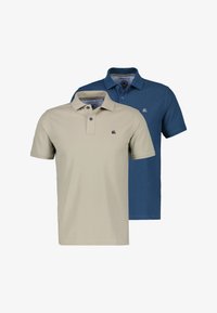 Sélectionné, beige blau