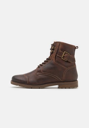 Tom tailor schnürstiefelette braun Clearance