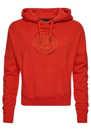 Hættetrøje - orange