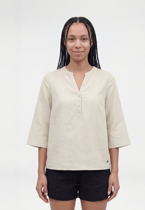 Oxmo, OXANEA LINEN MIX - Blouse - off white