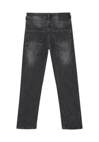 Indian Blue jeans WIDE - Jeans straight leg - black denim
