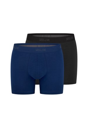 BASE 2 PACK - Boxerbriefs - marine/charcoal
