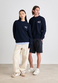 Tommy Jeans ENTRY GRAPHIC CREW - Sudadera - dark night navy