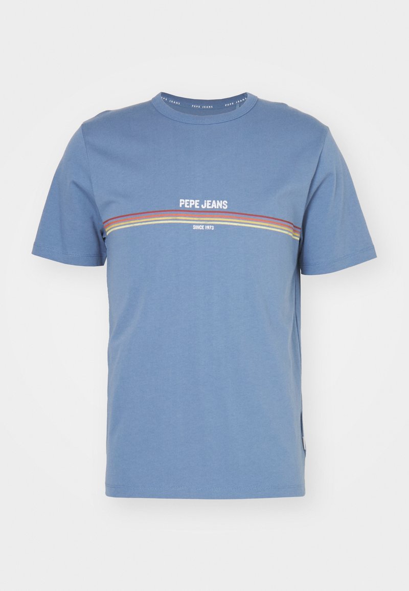 Pepe Jeans T-shirt print blauw