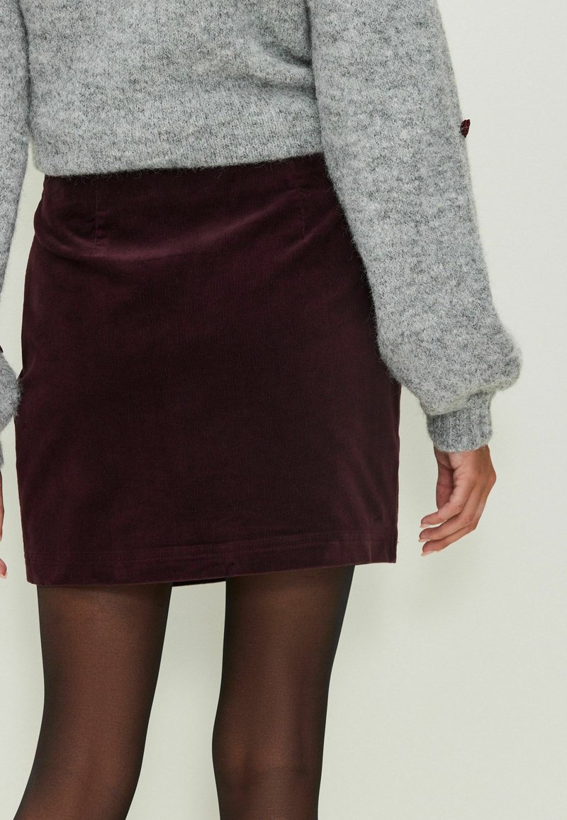 Miniature Kenzo Mini Jupe Topshop Bleu Polyester Taille 10 UK - Fermeture éclair - Occasion Très Bon état Jupe Courte Zip Topshop