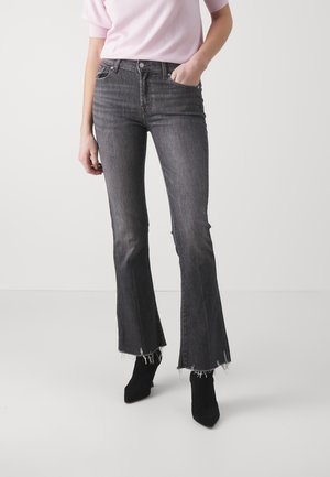 7 for all mankind TAILORLESS REFLECTION - Vaqueros bootcut - black