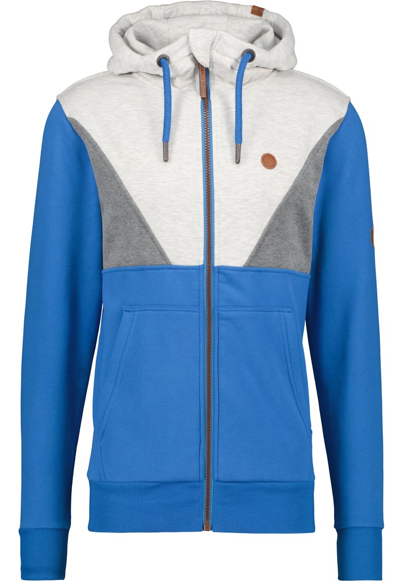 Bluză de molton cu fermoar