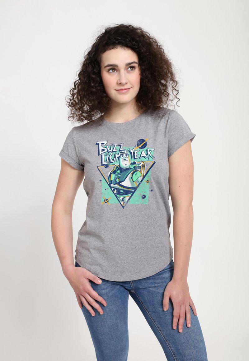 Henry Tiger TOY STORY  RETRO - Triko s potiskem - melange grey
