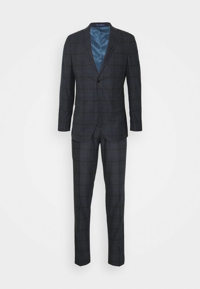 OVERCHECK SLIM SUIT - Kostuum - navy