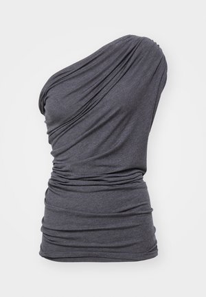 Norma Kamali LAZY DIANA  - Débardeur - dark grey