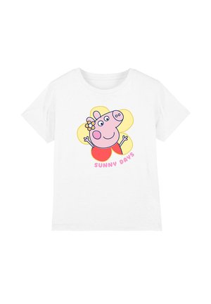 PEPPA PIG SUNNY DAYS FLOWER - Print T-shirt - white