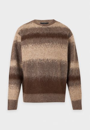 AllSaints, KIAN CREW - Pullover - hot choc brown