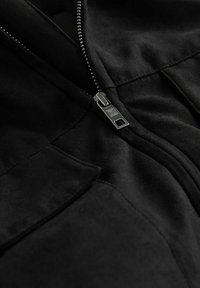 REGULAR FIT - Jacka i konstläder - black