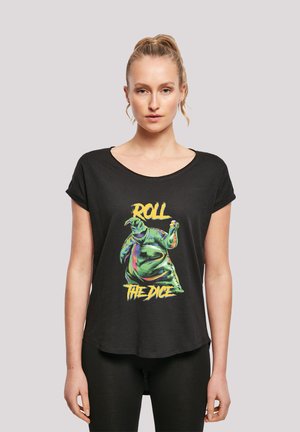 DISNEY THE NIGHTMARE BEFORE CHRISTMAS OOGIE BOOGIE ROLL THE DICE - T-shirt print - black