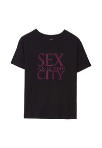 SEX AND THE CITY - T-shirt con stampa - ultrablack