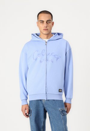HOODIE UNISEX - Zip-up sweatshirt - blue