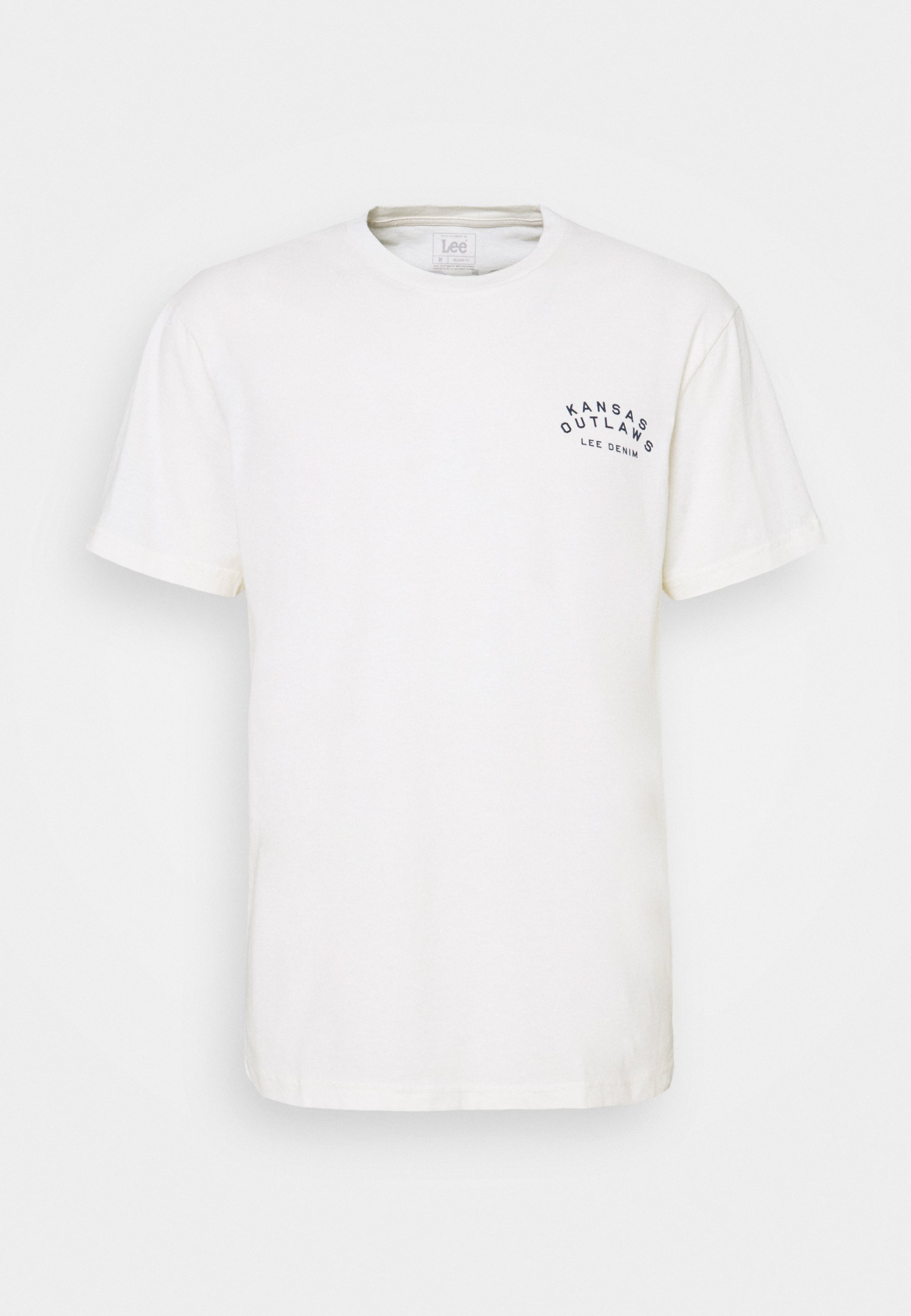 Lee GRAPHIC TEE - Print T-shirt - ecru 