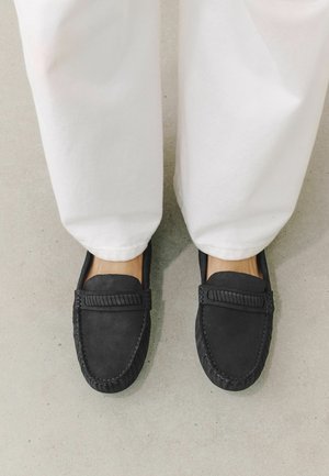 Next, REGULAR FIT - N.PREMIUM WHIPSTITCH DRIVER MOCCASINS SHOES - Moccasins - navy