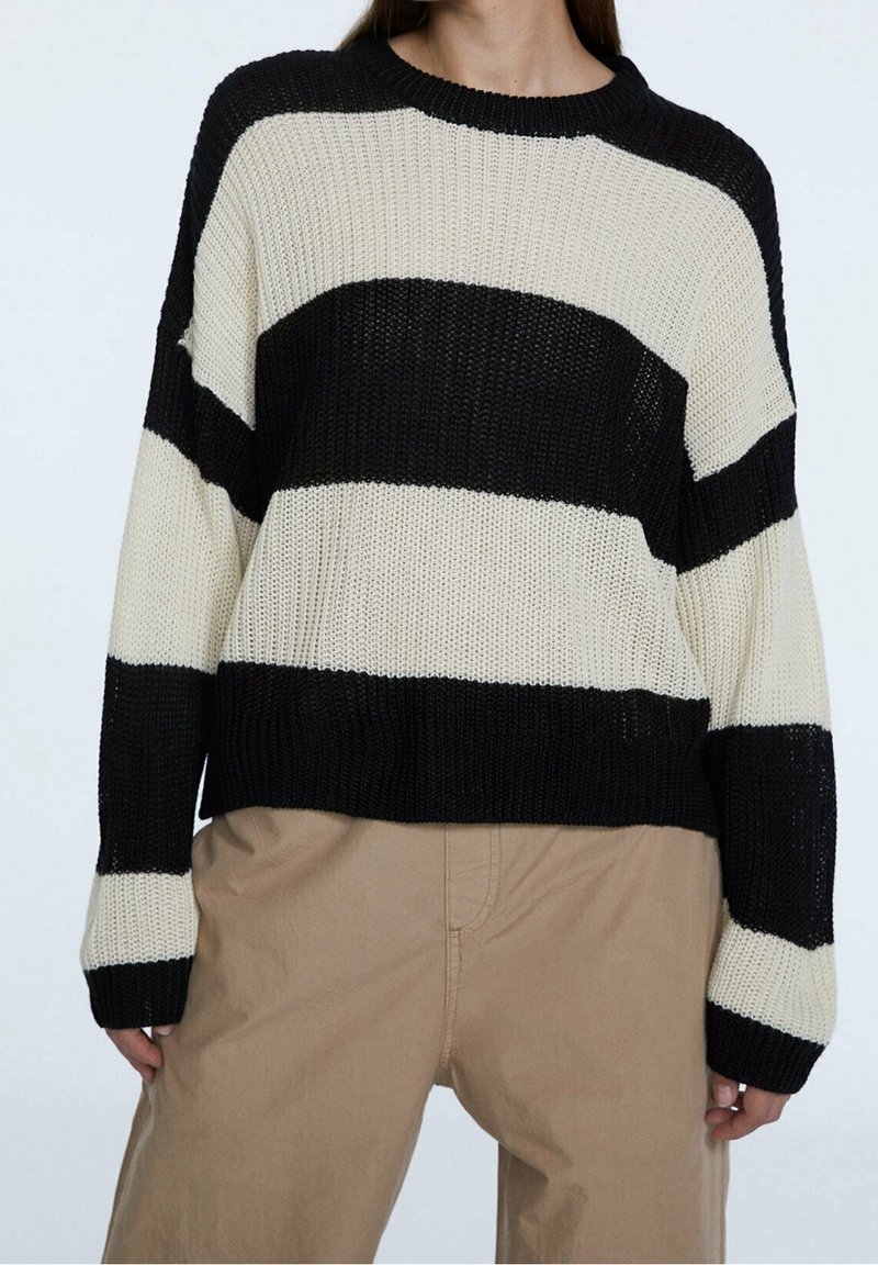 Stradivarius Maglione - black
