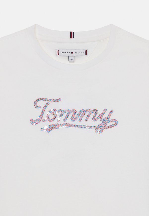 SCRIPT SEQUINS TEE - Print T-shirt2