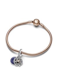 Pandora SHOOTING STAR DOUBLE DANGLE  - Talizman - sterling silver