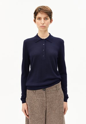 PULLOVER MAARGO - Poloshirt - tinted navy