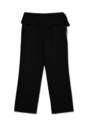 Vero Moda, TROUSERS VMELEA MID WAIST TROUSERS - Pantalon classique - black
