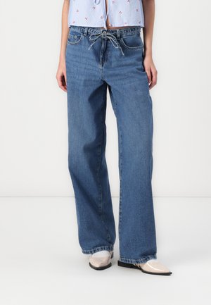 VMRITA - Brīva piegriezuma džinsi - medium blue denim