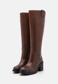 Zign LEATHER - Botas - dark brown
