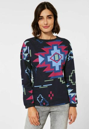 Long sleeved top - blau