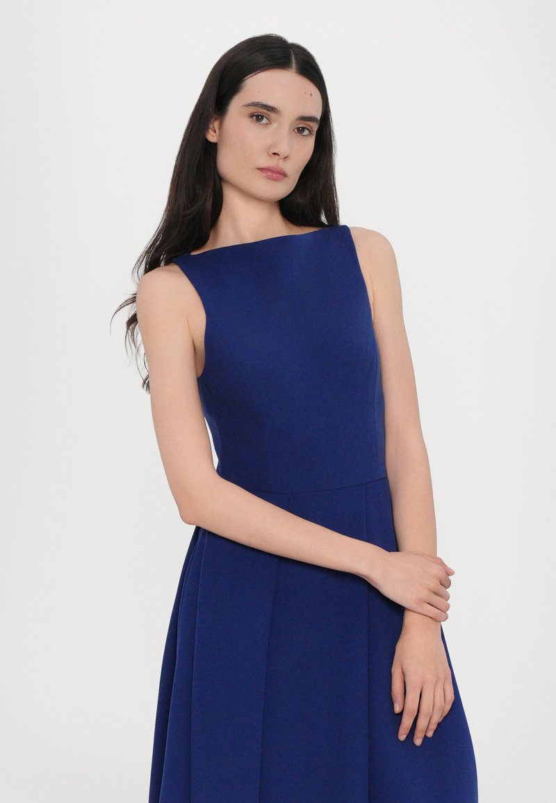 Emporio Armani DRESS - Maxi dress - royal blue/dark blue - Zalando Emporio Armani DRESS - Maxi dress - royal blue/dark blue - Zalando