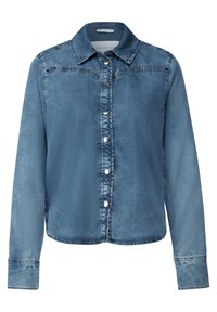 Chaqueta Vaquera Street One Para Mujer – Estilo Clásico Con Cuello De Camisa Y Bolsillos, Cómoda Y Elástica
