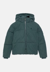 Calvin Klein Jeans HOODED PUFFER - Ziemas jaka - north atlantic