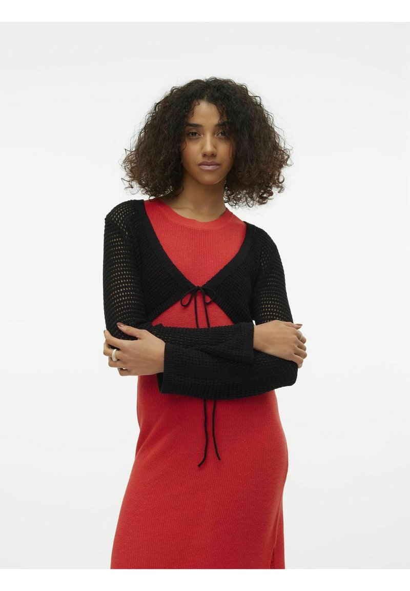 Vero Moda VMMADERA LS  BOO - Cardigan - black