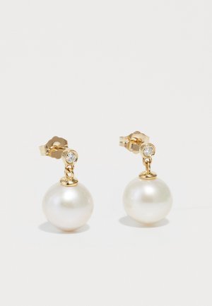 EARRINGS - Kõrvarõngad - yellow gold-coloured
