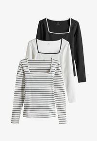 Non selezionato, black/white stripe