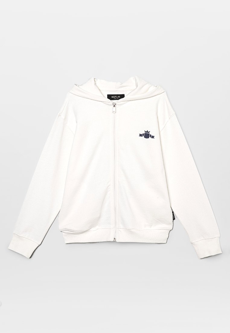 Replay Sweater met rits crème Replay Sweater met rits crème