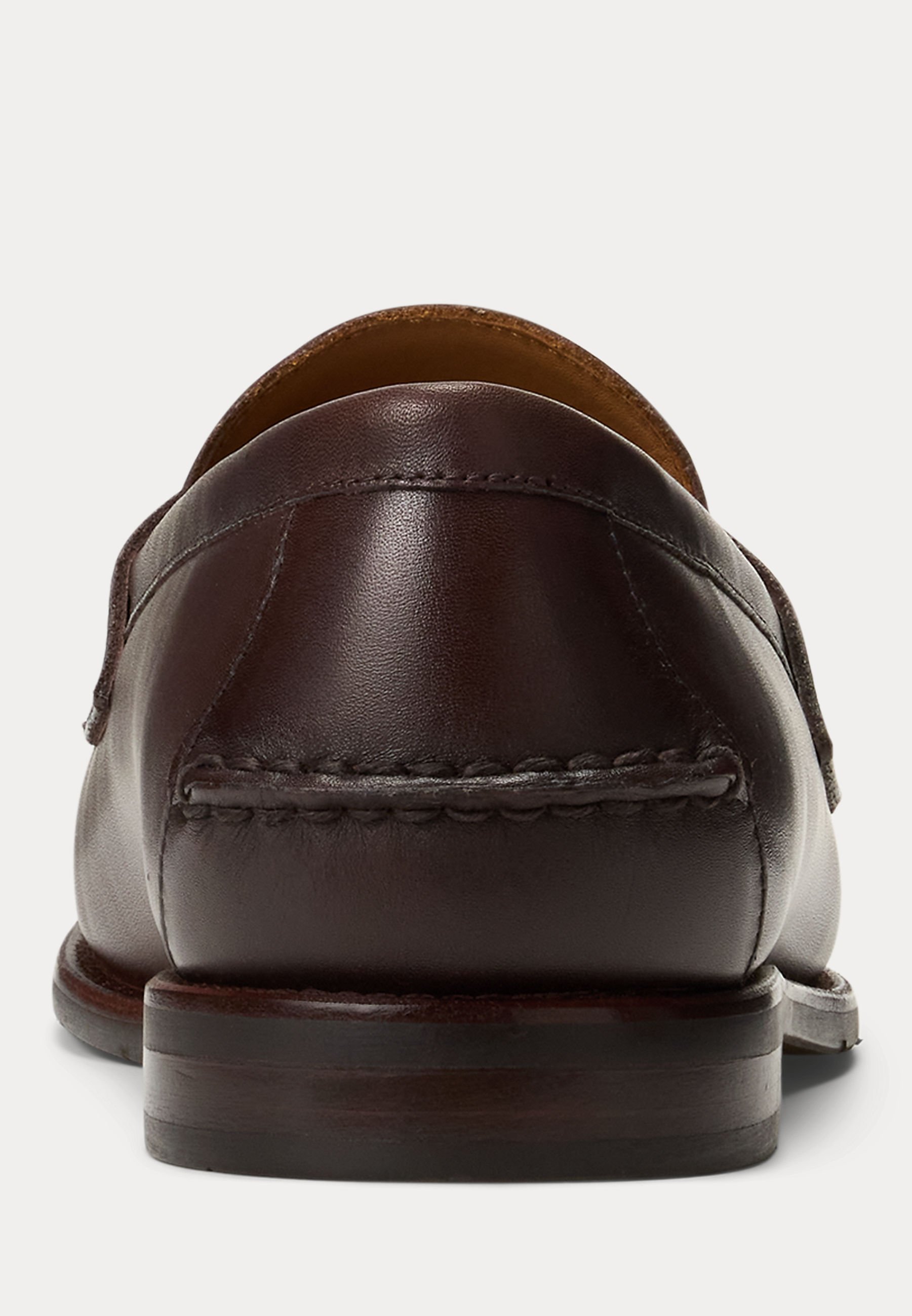 Polo Ralph Lauren ALSTON BURNISHED LEATHER PENNY LOAFER - Pantofi