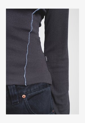 Dr.Denim, NICOLA - Langærmet T-shirt - asphalt contrast