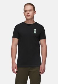 Mammut MASSONE WAGON - T-shirt med print - black
