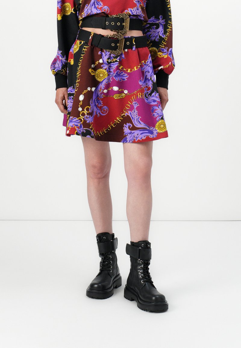 Versace Jeans Couture A-lijn rok meerkleurig Versace Jeans Couture A-lijn rok meerkleurig